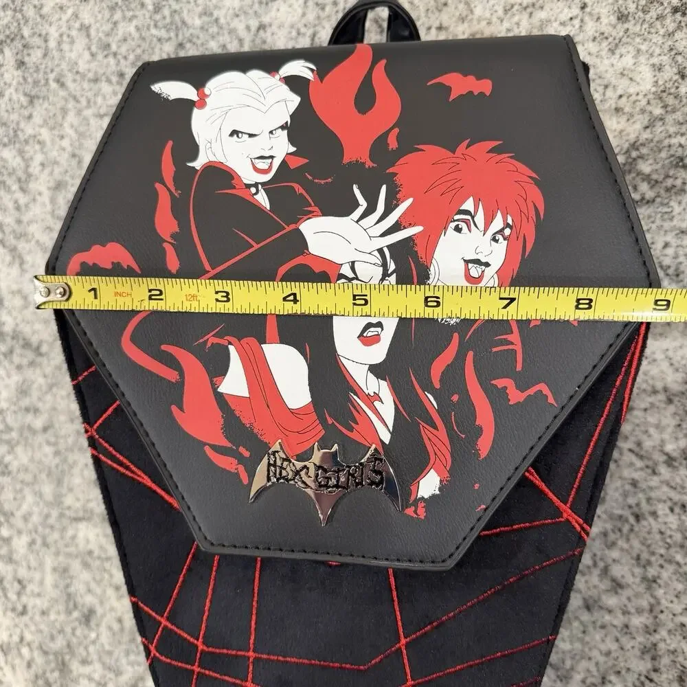 SCOOBY DOO- 25th Anniversary- The Hex Girls- Coffin Mini Backpack EXCLUSIVE NWOT